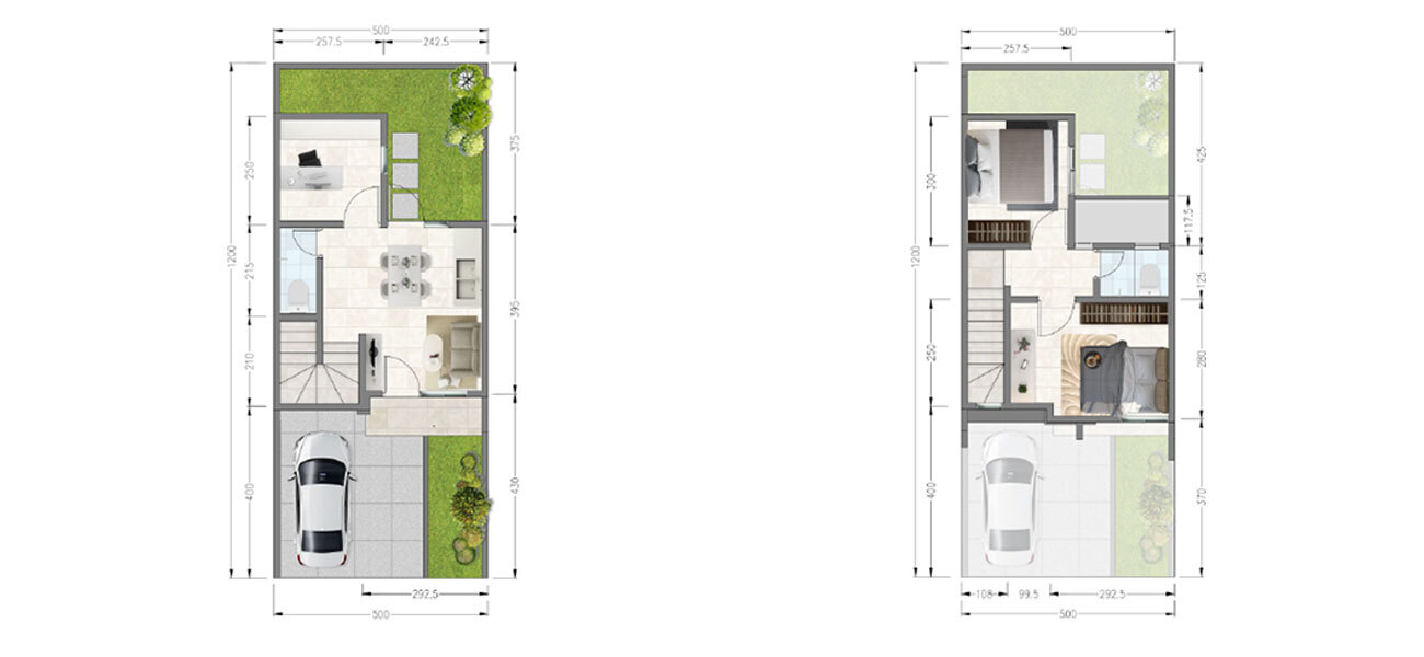 Paradise Serpong City 2 - Eco Ardence Tipe Lilac (2 Lantai)