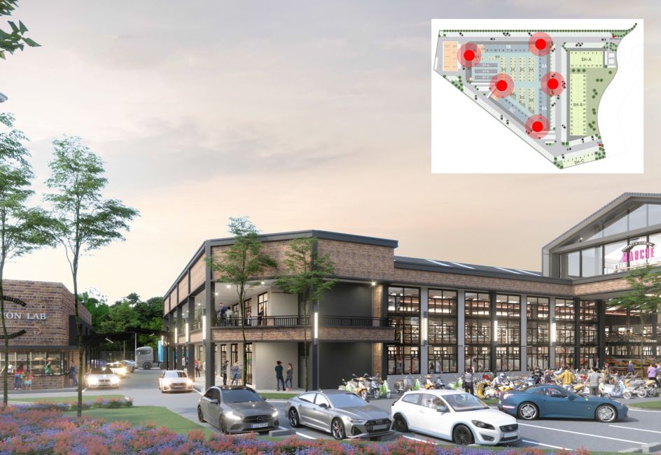 Residensial & Komersial Shila at Sawangan Marche Shop 4x8 di Depok