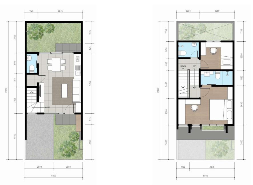 Residensial & Komersial Bali Resort Bogor Tipe 63/60 di Bogor