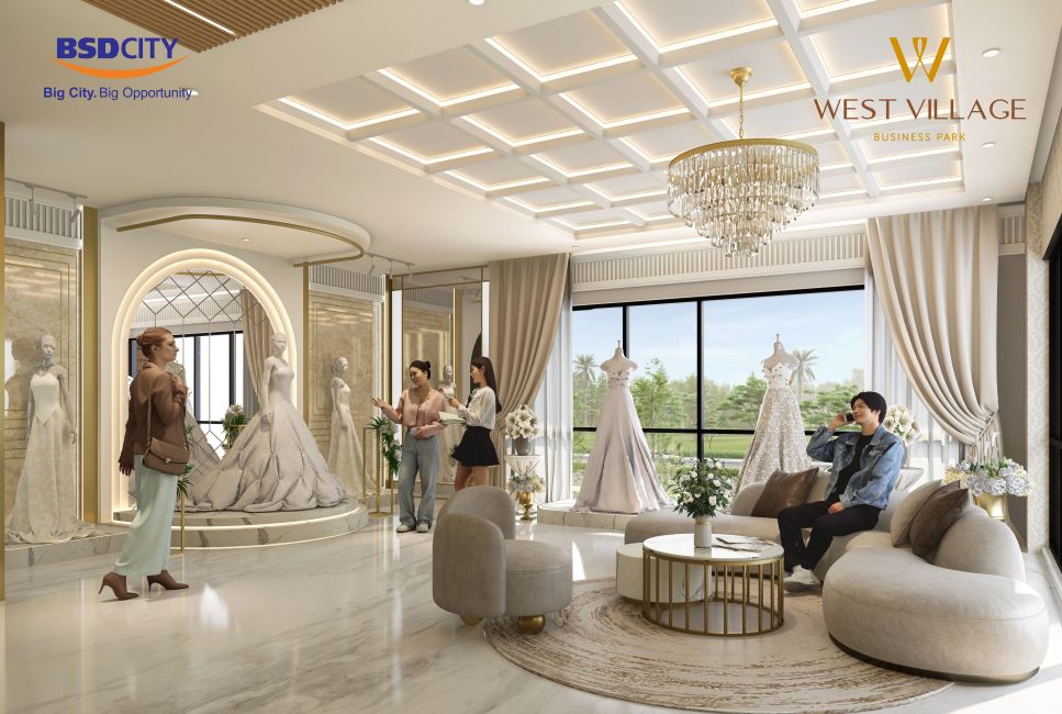 Komersial West Village Tipe Studio Loft di Tangerang