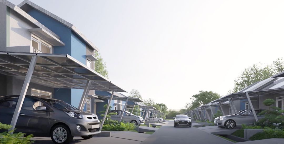Residensial Perumnas Samesta Dramaga Bogor Tipe 28/72 di Bogor
