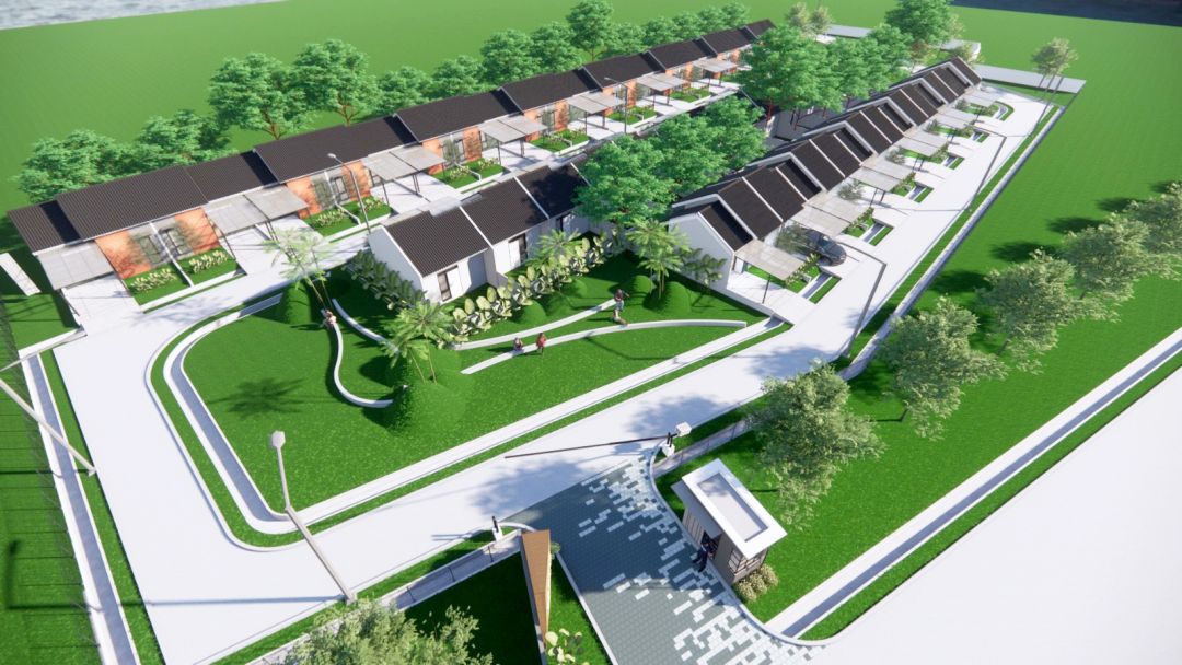 Residensial Perumnas Samesta Dramaga Bogor Tipe 28/72 di Bogor