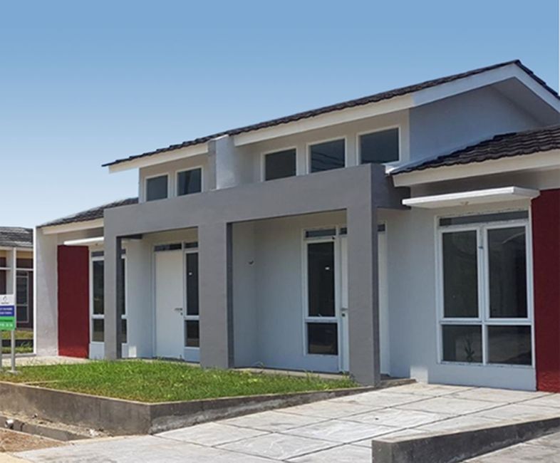 Residensial Perumnas Samesta Dramaga Bogor Tipe 36/84 di Bogor